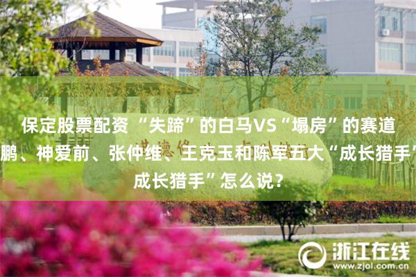 保定股票配资 “失蹄”的白马VS“塌房”的赛道！看姚志鹏、神爱前、张仲维、王克玉和陈军五大“成长猎手”怎么说？
