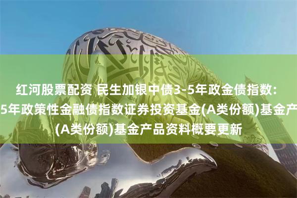 红河股票配资 民生加银中债3-5年政金债指数: 民生加银中债