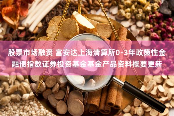 股票市场融资 富安达上海清算所0-3年政策性金融债指数证券投