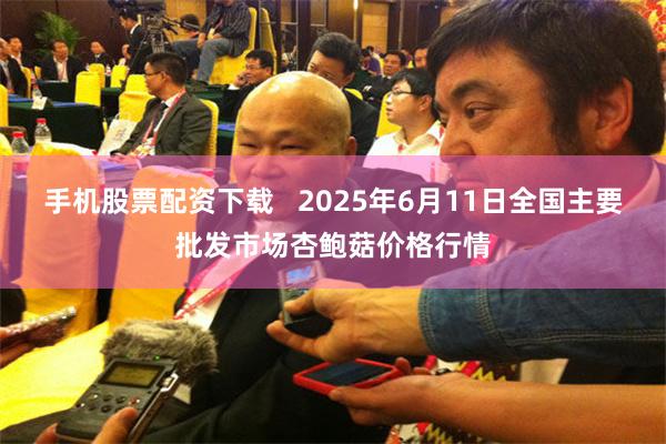 手机股票配资下载 2025年6月11日全国主要批发市场杏鲍菇价格行情