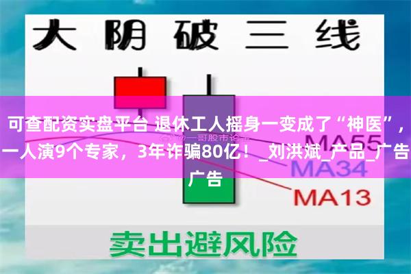 可查配资实盘平台 退休工人摇身一变成了“神医”，一人演9个专